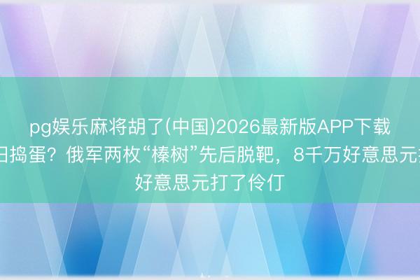 pg娱乐麻将胡了(中国)2026最新版APP下载 导弹照旧捣蛋？俄军两枚“榛树”先后脱靶，8千万好意思元打了伶仃